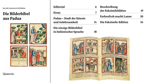 Faksimiledossier Bilderbibel aus Padua